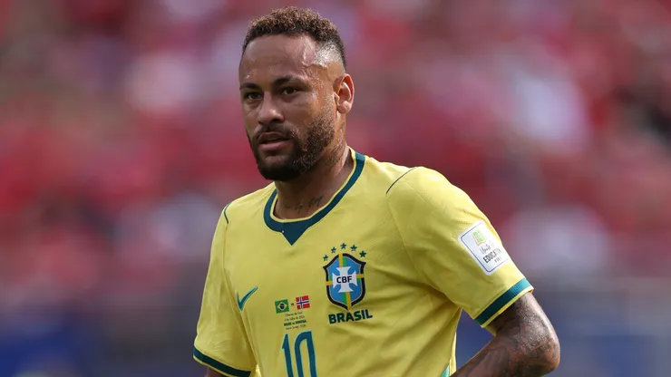 Neymar Jr #10 of Brazil during the FIFA World Cup 2026.
