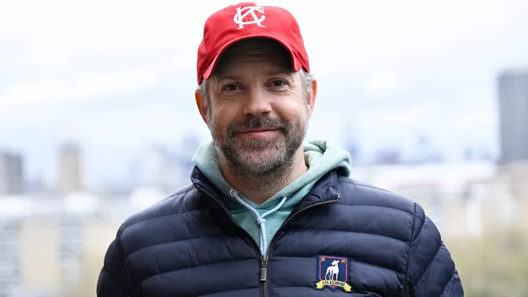 Jason Sudeikis during the photocall for "Ted Lasso"
