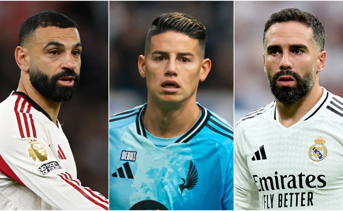 Mohamed Salah, James Rodriguez or Dani Carvajal? List of the most valuable free agents of summer 2026