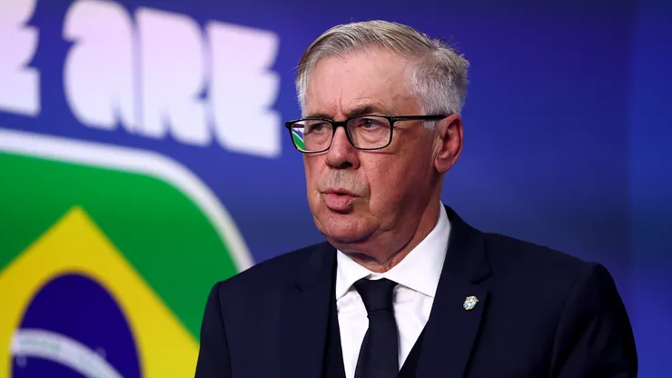 Carlo Ancelotti, Head Coach of Brazil.