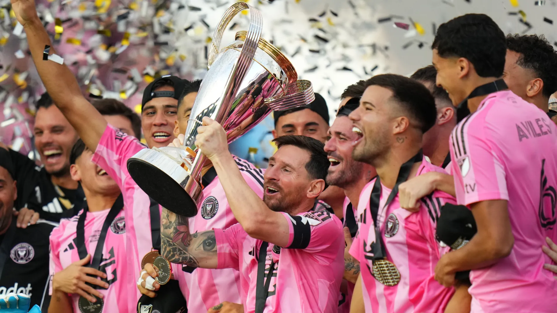 messi inter miami mls trophy