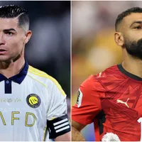 Cristiano Ronaldo watches closely as Mohamed Salah could reportedly join the Saudi Pro League