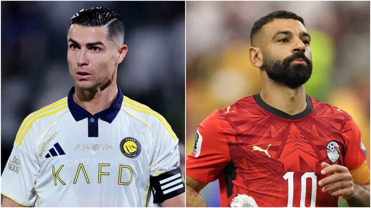 Cristiano Ronaldo and Mohamed Salah.