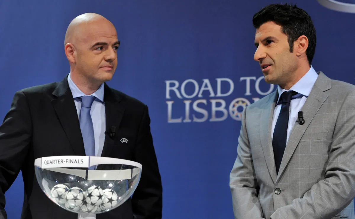‘Infantino must go’: Luis Figo slams FIFA president after plans to sell a stake in the World Cup
