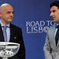 ‘Infantino must go’: Luis Figo slams FIFA president after plans to sell a stake in the World Cup