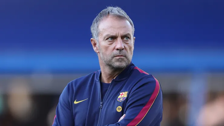 Hansi Flick, head coach of FC Barcelona.