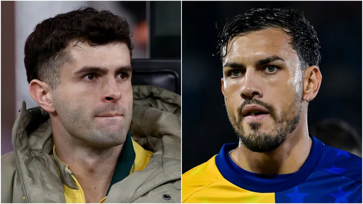 Christian Pulisic (left) and (right)