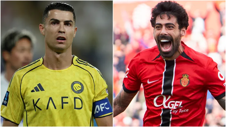 Cristiano Ronaldo (left) and Samu Costa (right)