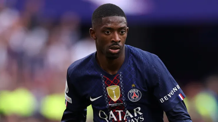 Ousmane Dembele of PSG.
