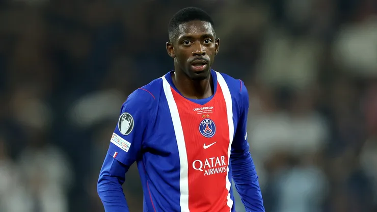 Ousmane Dembélé of Paris Saint-Germain.