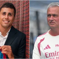 Jose Mourinho reveals why Real Madrid passed on Rodri before Barcelona signing despite making major offer