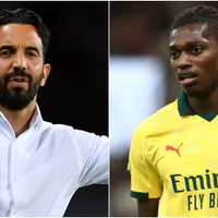 Ruben Amorim says Rafael Leao’s situation ‘is not important’ at AC Milan as agents reportedly offer him to Aston Villa