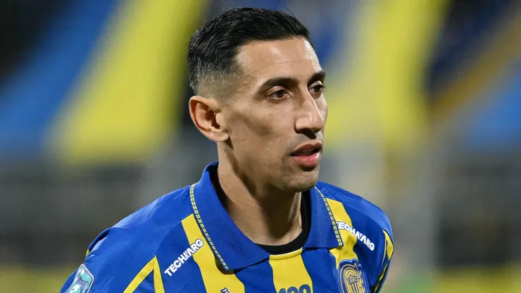 Angel Di María of Rosario Central.
