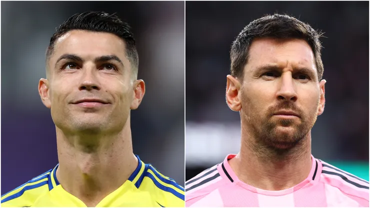 Cristiano Ronaldo and Lionel Messi.