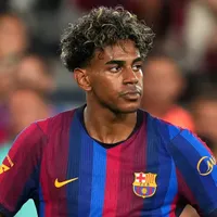 Who are FC Barcelona facing in the League Stage of the 2026-27 UEFA Champions League?