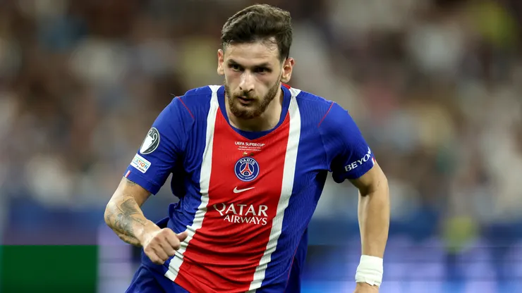 Khvicha Kvaratskhelia of Paris Saint-Germain.