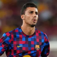 Why is Rodri not starting today for Barcelona vs Athletic Club in Matchday 2 of 2026-27 LaLiga season?