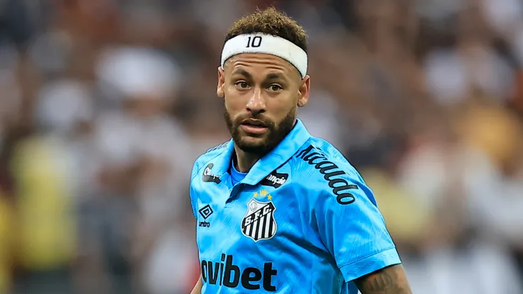 Neymar of Santos.