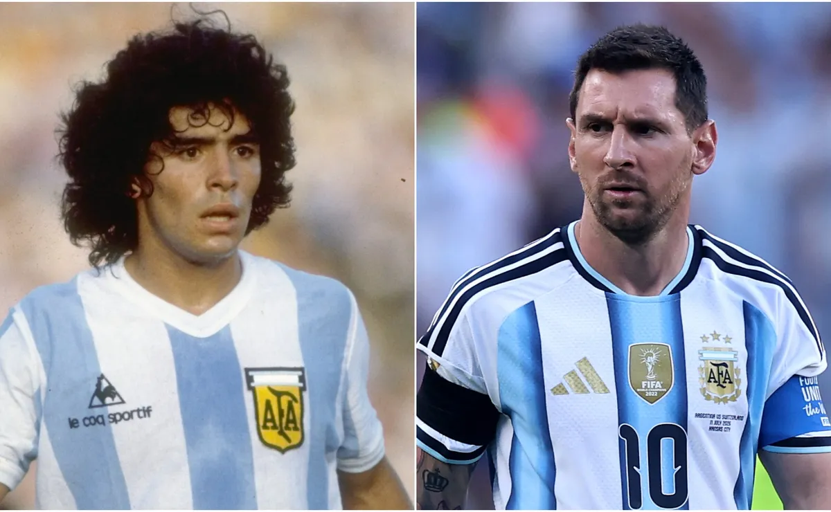 Lionel Messi vs Diego Maradona: Stats comparison between Argentina legends following Messi's retirement