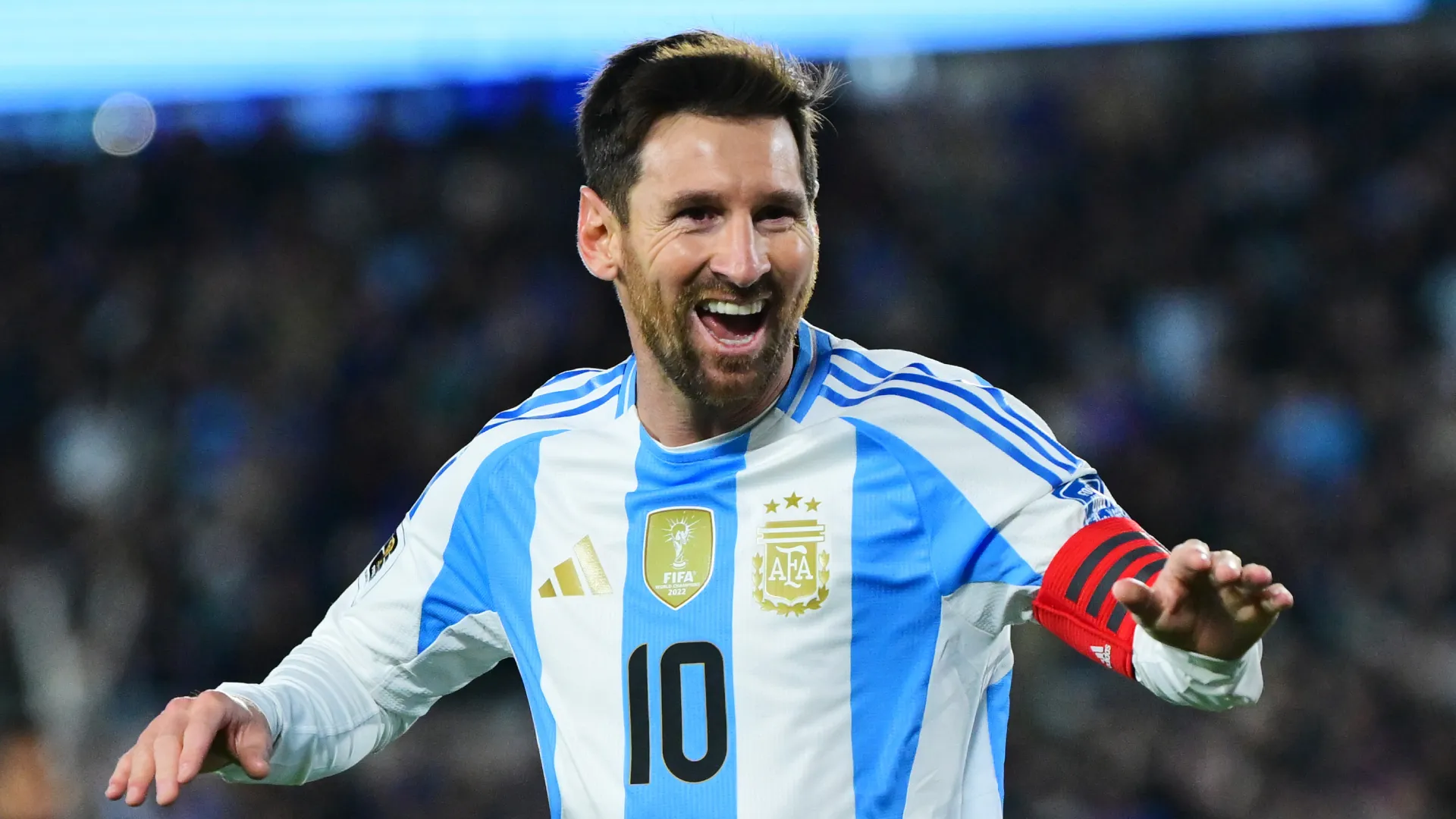 Lionel Messi of Argentina.