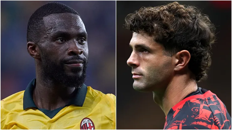 Fikayo Tomori (left) and Christian Pulisic (right)