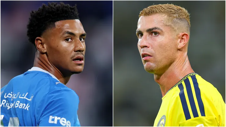 Ollie Watkins (left) and Cristiano Ronaldo (right)