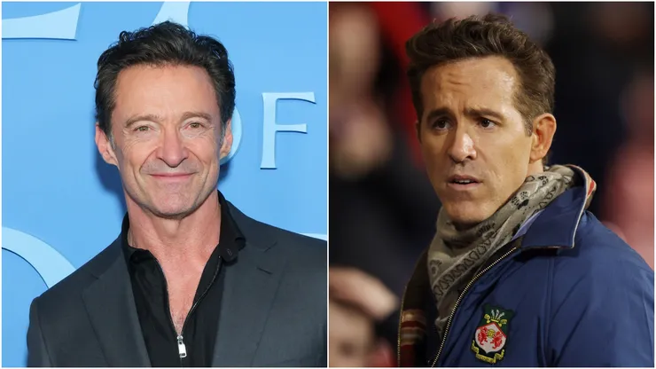 Hugh Jackman and Ryan Reynolds, co-owner of Wrexham.