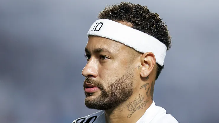 Neymar of Santos.