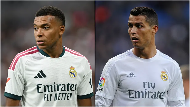Kylian Mbappe and Cristiano Ronaldo.
