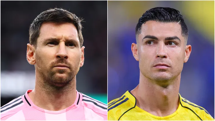 Lionel Messi and Cristiano Ronaldo.