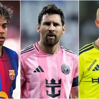 Lamine Yamal outpaces Cristiano Ronaldo and Lionel Messi to become third-youngest Champions League free-kick scorer