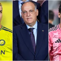 Cristiano Ronaldo and Lionel Messi receive unexpected honor from La Liga president Javier Tebas after uniting off pitch to invest in Spanish clubs