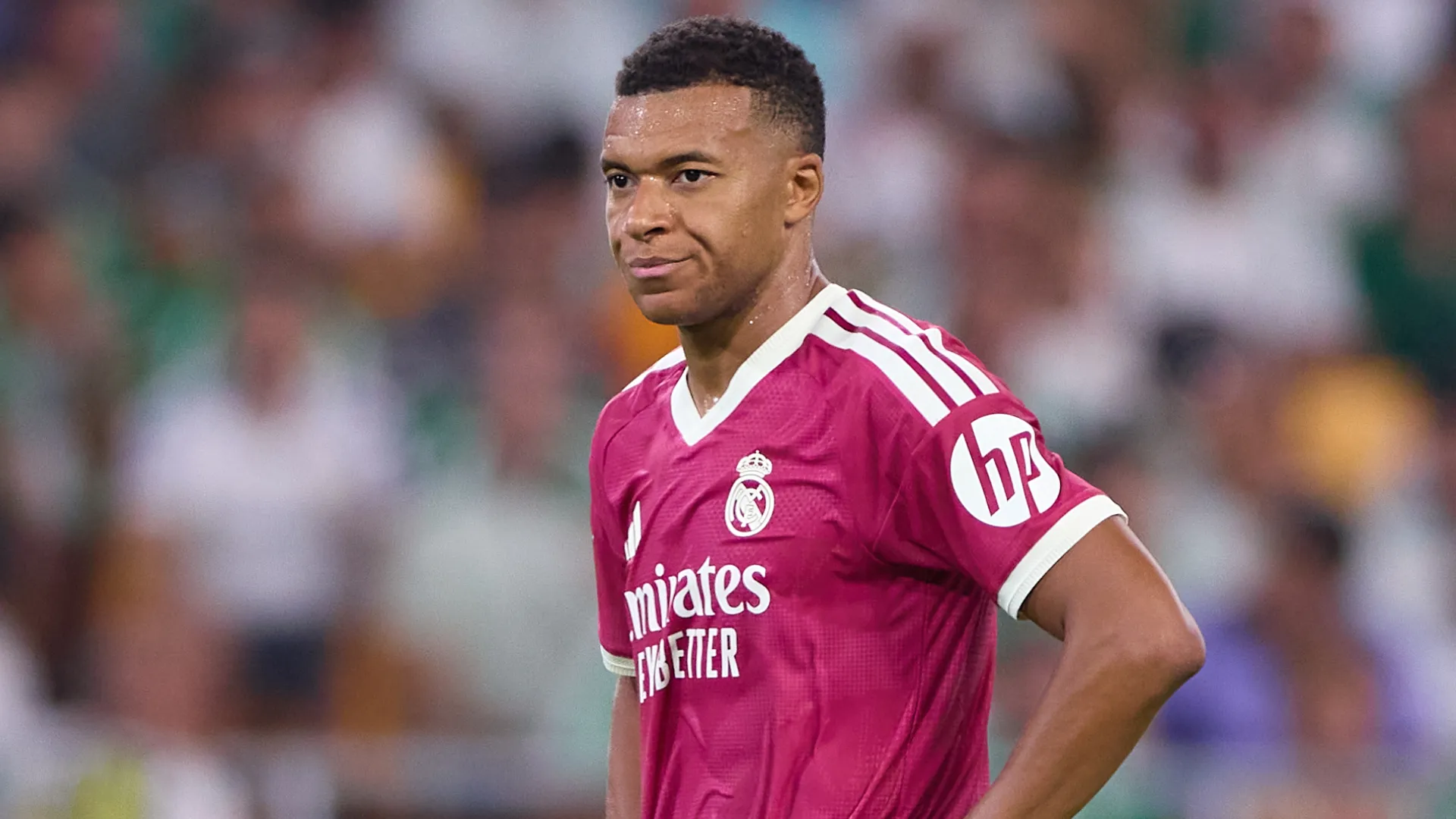Kylian Mbappe of Real Madrid.