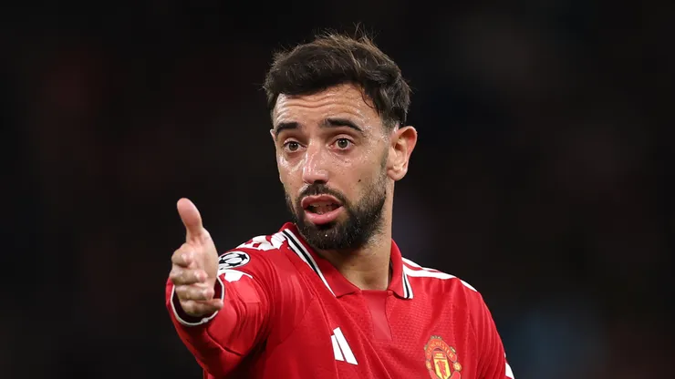 Bruno Fernandes of Manchester United