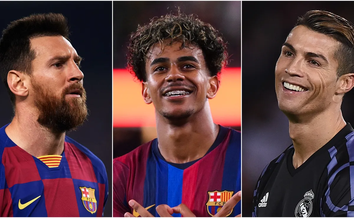 Lamine Yamal compares early career success with Lionel Messi and Cristiano Ronaldo: ‘Never this early had so much been won’