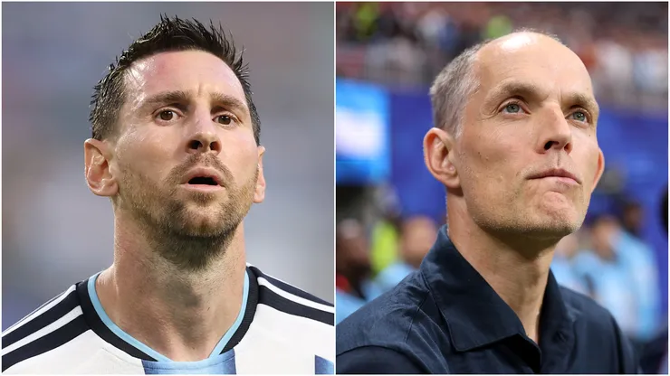 Lionel Messi and Thomas Tuchel.
