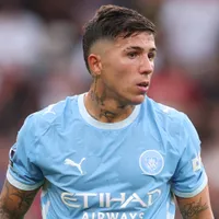 Why is Enzo Fernandez not starting for Manchester City vs Norwich City in the Carabao Cup?