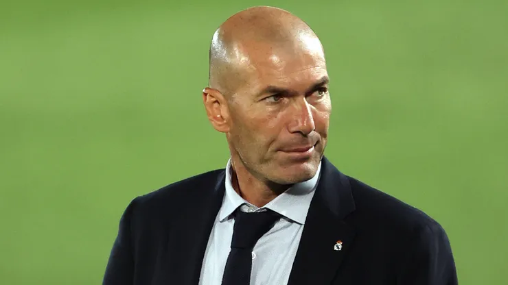 Zinedine Zidane, head coach of France.