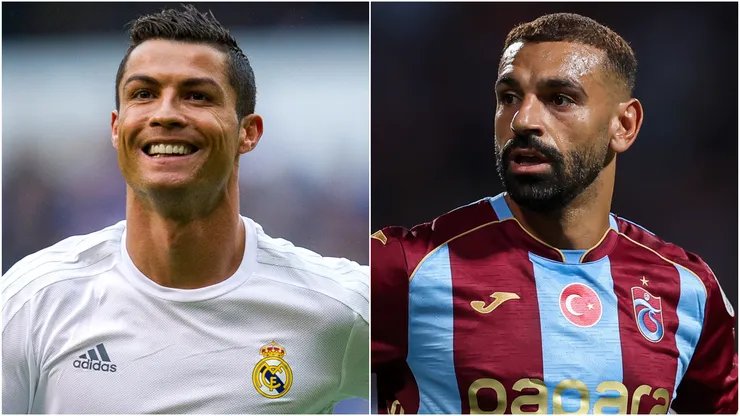 Cristiano Ronaldo (left) and Mohamed Salah (right)