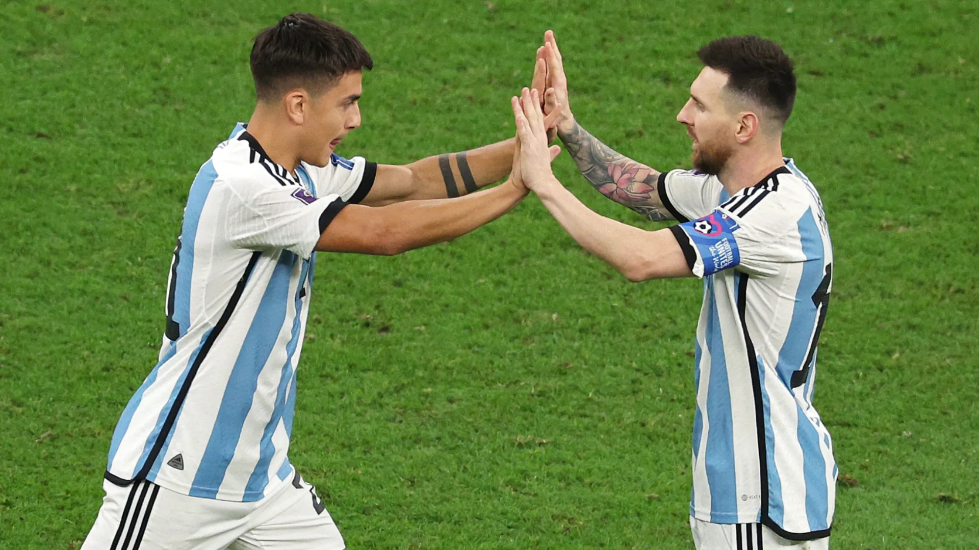 messi dybala argentina