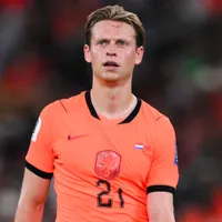Why is Frenkie de Jong not playing for the Netherlands vs Germany at the 2026-27 UEFA Nations League?