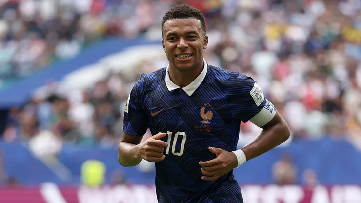 Kylian Mbappe of France.