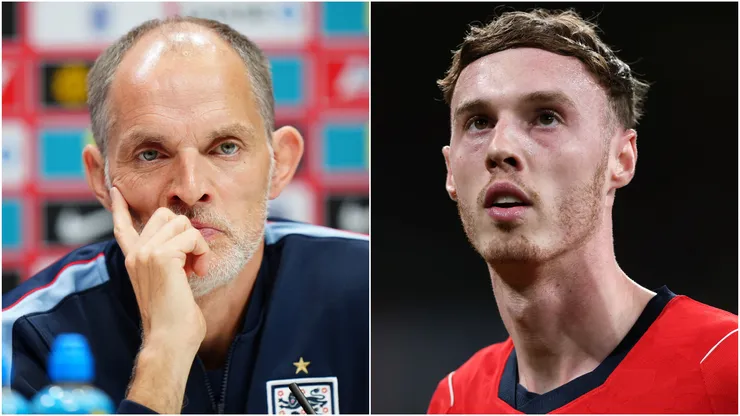 Thomas Tuchel and Cole Palmer.