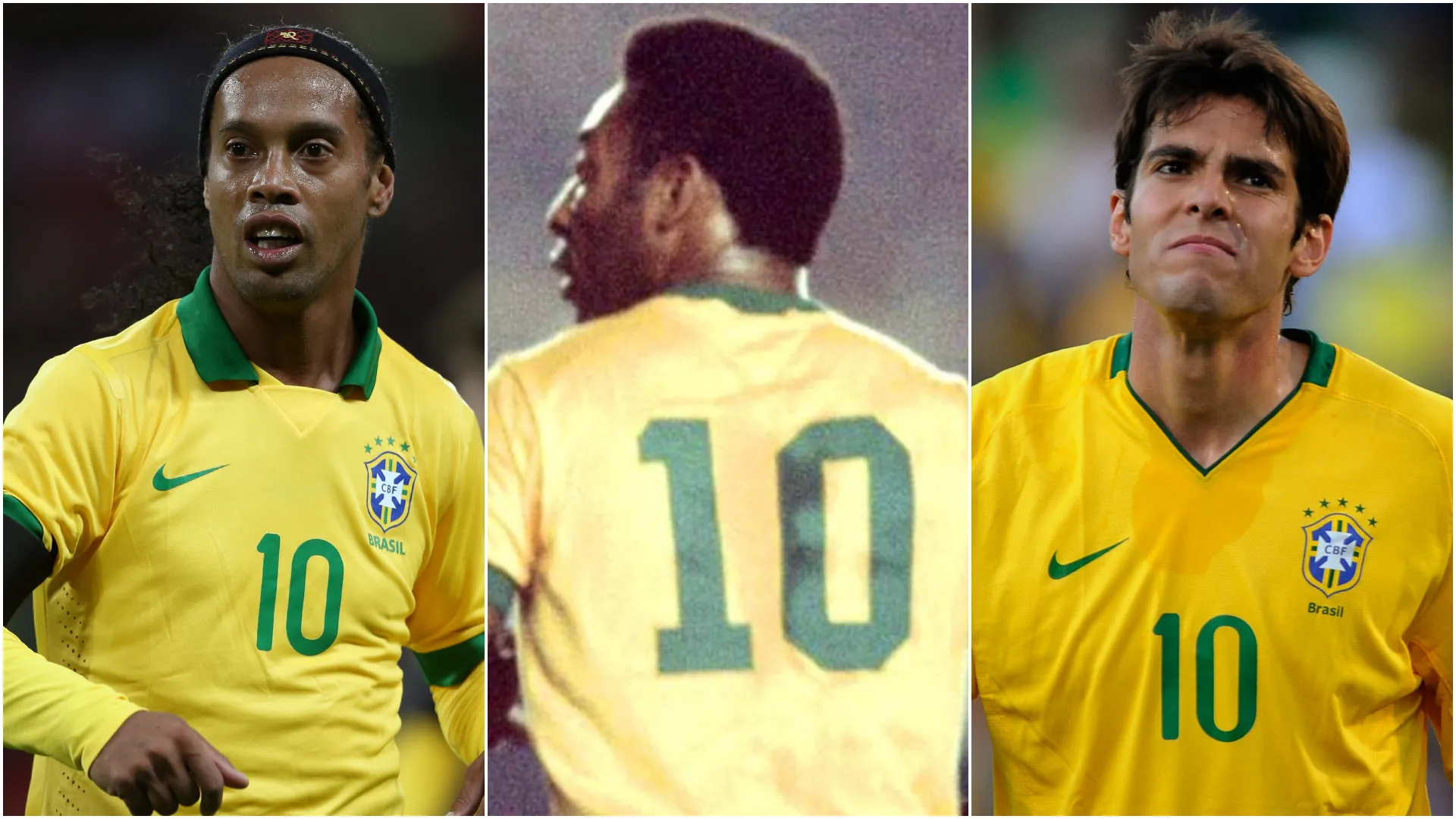 kaka ronaldinho pele