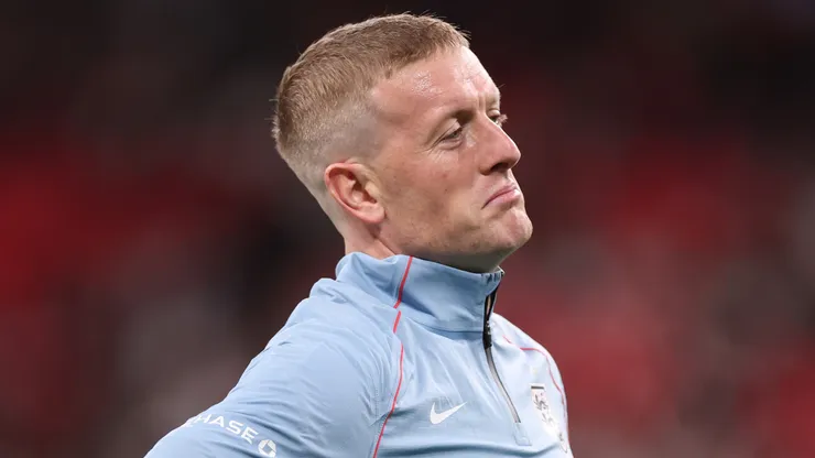 Jordan Pickford of England.