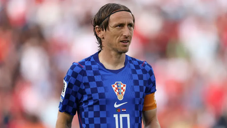 Luka Modric of Croatia.