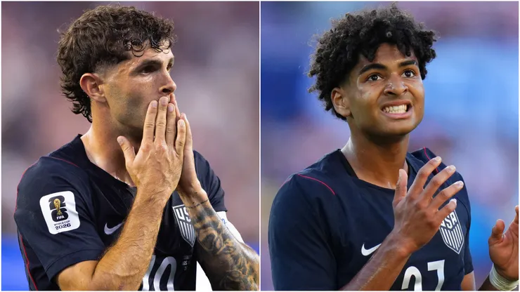 Christian Pulisic (left) and Mathis Albert (right)