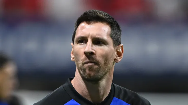 #10 Lionel Messi of Argentina