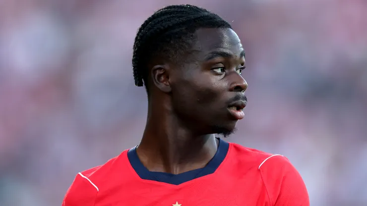 Bukayo Saka of England.