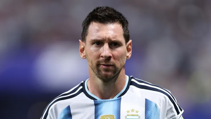 Argentina captain #10 Lionel Messi